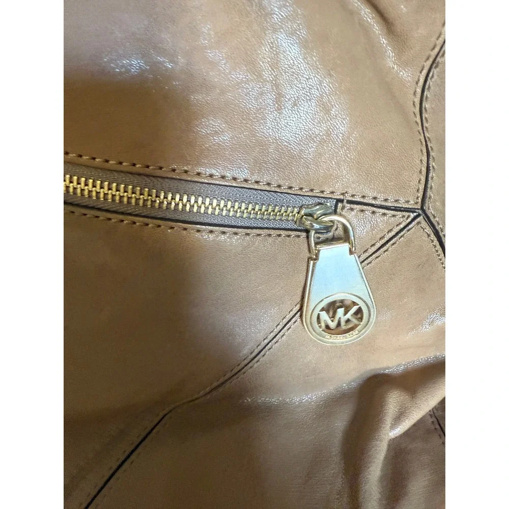 VTG Michael‎ Michael Kors Large Leather purse handbag 14 x 16 real leather